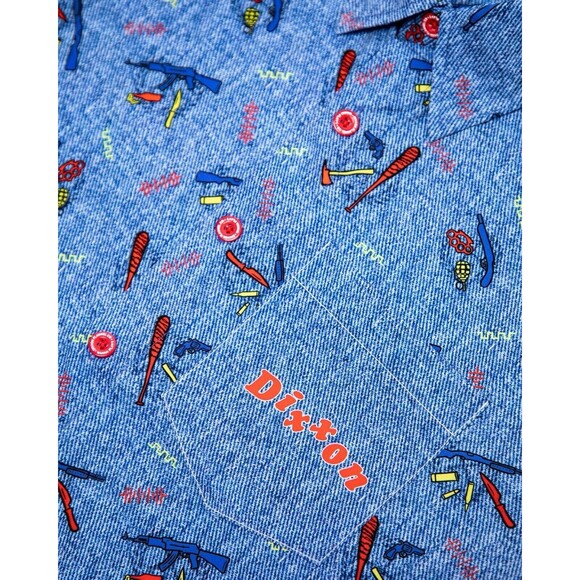 DIXXON Flannel Sz L Chucky "Good Guy" Party Shirt Horror Halloween New S… - Picture 2 of 3